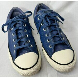Converse Men's CTAS HIGH Street OX Mason Blue/EGRET Sneaker Sz. 8 Has Flaws